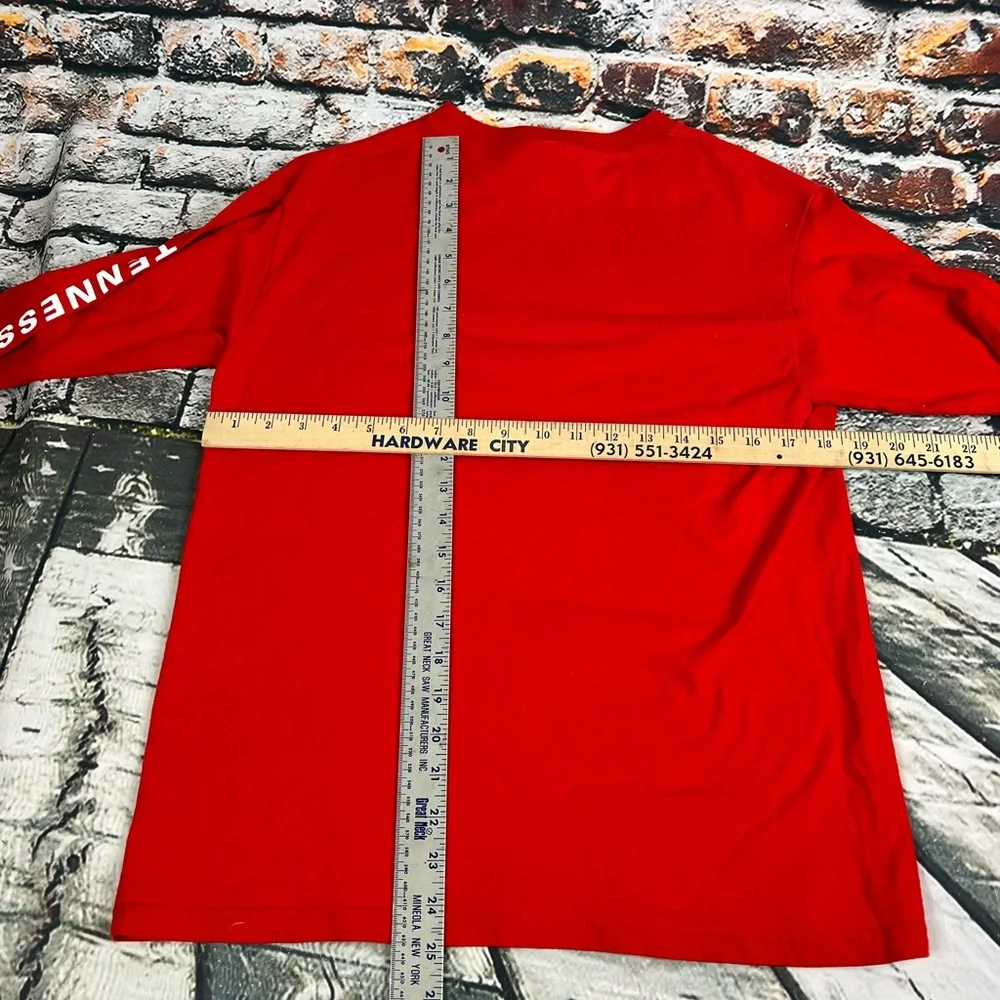Vtg Tennessee Titans Long Sleeve Red‎ Youth Large 14-16
